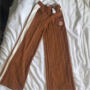 Puma Palomo X T7 Logo Pants Mens Brown Casual Athletic Bottoms 62556381